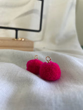 Load image into Gallery viewer, PomPom Hoop Charms - ATRDesigns