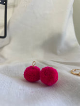 Load image into Gallery viewer, PomPom Hoop Charms - ATRDesigns
