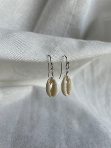 Silver Shell Earrings - ATRDesigns 