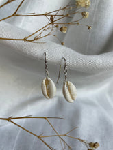 Load image into Gallery viewer, Silver Shell Earrings - ATRDesigns 
