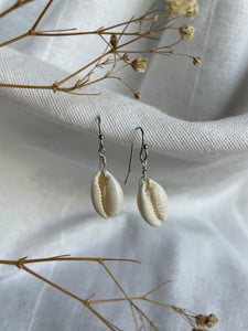 Silver Shell Earrings - ATRDesigns 