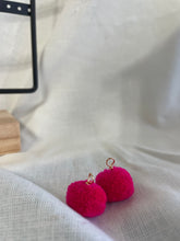 Load image into Gallery viewer, PomPom Hoop Charms - ATRDesigns