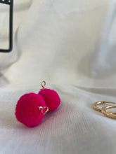 Load image into Gallery viewer, PomPom Hoop Charms - ATRDesigns