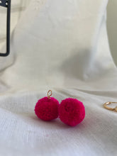 Load image into Gallery viewer, PomPom Hoop Charms - ATRDesigns