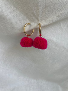 PomPom Hoop Charms - ATRDesigns 