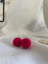 Load image into Gallery viewer, PomPom Hoop Charms - ATRDesigns 
