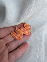 Load image into Gallery viewer, Checkered Leaf Earrings - ATRDesigns 
