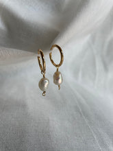 Load image into Gallery viewer, Fresh Water Pearl Hoops - ATRDesigns 
