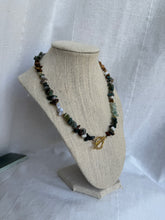 Load image into Gallery viewer, 14k Gold Filled Beaded Gemstone Necklace
