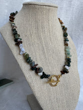 Load image into Gallery viewer, 14k Gold Filled Beaded Gemstone Necklace
