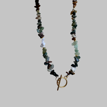 Load image into Gallery viewer, 14k Gold Filled Beaded Gemstone Necklace
