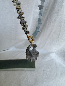 Dalmatian Gemstone Necklace