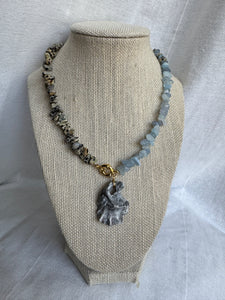 Dalmatian Gemstone Necklace