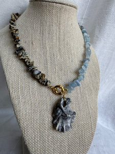 Dalmatian Gemstone Necklace