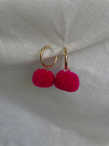 PomPom Hoop Charms - ATRDesigns 