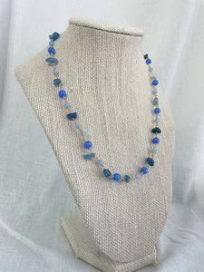 Blue Gemstone Chain - ATRDesigns 