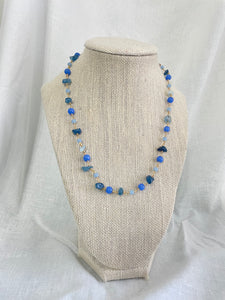 Blue Gemstone Chain - ATRDesigns 