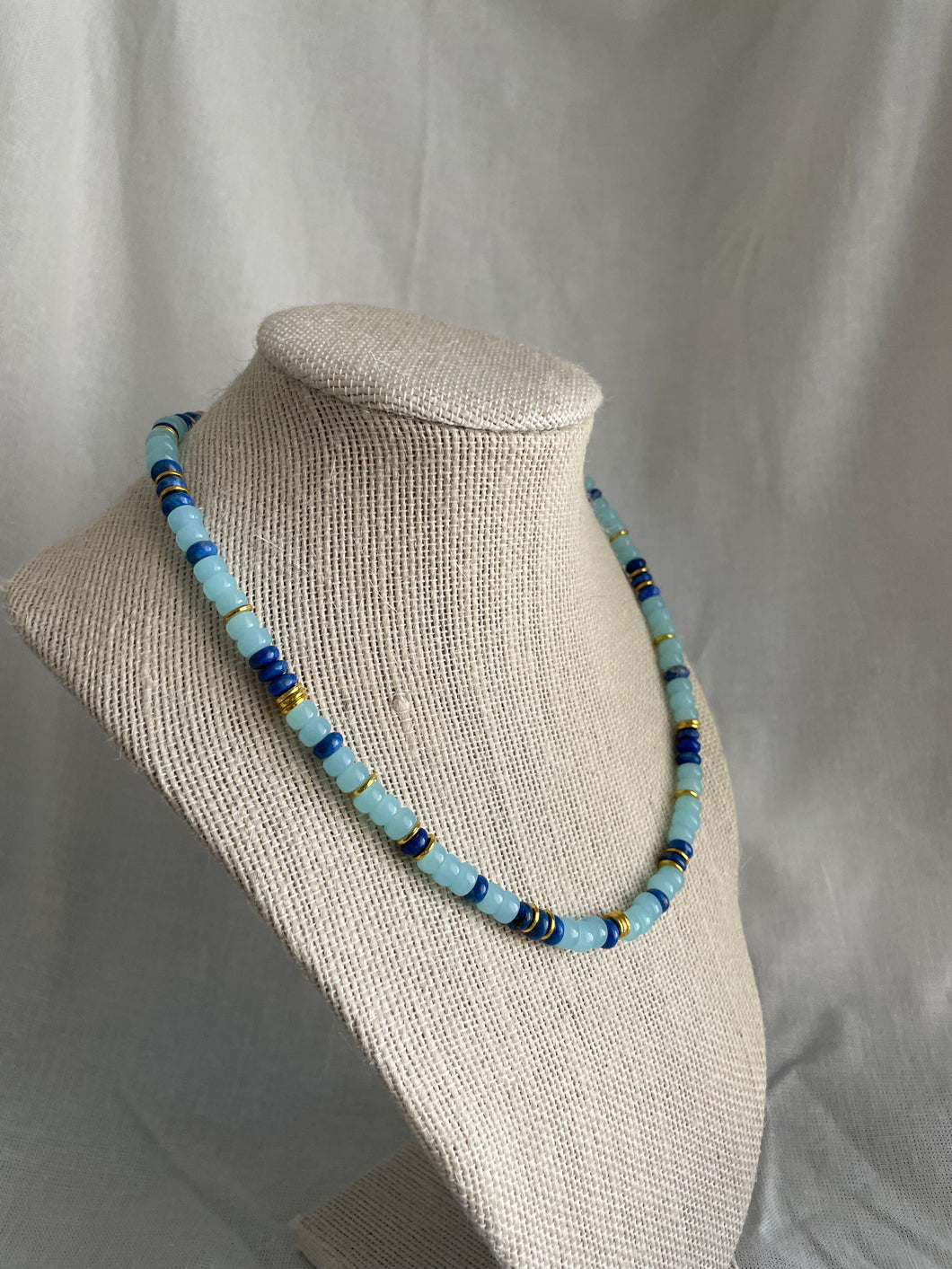 Beaded Gemstone Necklace - ATRDesigns 