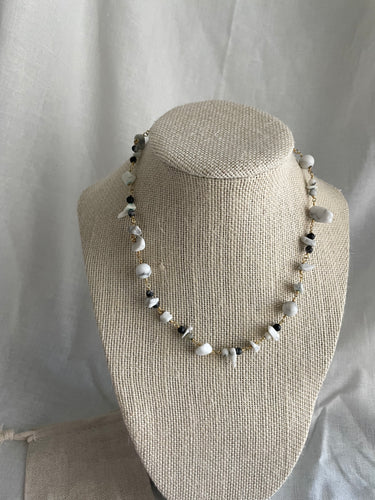 Howlite Chain Necklace - ATRDesigns 